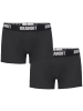 Brandit Boxershort "Boxer Shorts Logo 2 Pack" in Schwarz