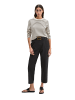 Marc O'Polo Gestreiftes T-Shirt relaxed in Weiß