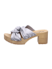 SOFTCLOX Plateau Pantoletten in Silber