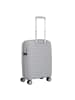 D&N Travel Line 4500 4 Rollen Kabinentrolley S 55 cm mit Dehnfalte grey