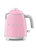 Smeg Mini-Wasserkocher 50's Retro Style in Cadillac Pink