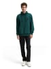 Tom Tailor Sweatshirt in jasper green navy structure