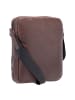 Strellson Brian Umhängetasche Leder 22 cm in brown