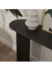 CALICOSY Konsole SIRA in Schwarzes Holz - (W) 150  x (H) 75  x (L) 35  cm