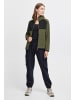 Oxmo Kapuzensweatjacke OXMalin in Grün
