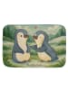 Mr. & Mrs. Panda Badematte Pinguine trösten Design ohne Spruch in Weiß