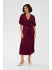 Kaffe Kleid KAamara Regular fit in Burgundy