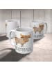 Mr. & Mrs. Panda Keramtiktasse Starker Stier mit Spruch in Weiß