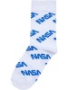 Mister Tee Socken in brightblue/grey/white