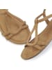 Vivance Sandale in camelfarben