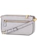 Guess Umhängetasche James Logo Mini Double Zip Crossbody in Taupe Logo