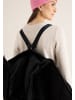 Cecil Ripstop Quilted Coat in Black