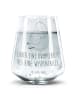 Mr. & Mrs. Panda Trinkglas Avocado Pfeifen mit Spruch in Transparent