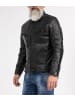 Rock Creek Lederjacke in Schwarz