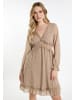 DreiMaster Vintage Kleid in Beige Braun