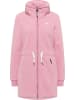 Schmuddelwedda Lange Sweatjacke in Rotpink Melange