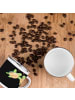 Mr. & Mrs. Panda Camping Emaille Tasse 30. Hochzeitstag Perlenho... in Schwarz