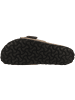 Birkenstock Pantolette Madrid Big Buckle Nubukleder schmal in lila