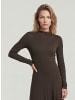 G-Star Raw Drapiertes Jerseykleid ganache
