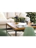 home24 home24 Couchtisch 45 cm (1er Set) - Pinie Dunkel - Altholz Pinie & Metall - 90.0 x 45.0 x 90.0 cm in Pinie Dunkel