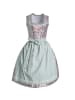 tectake Midi-Dirndl Oberammergau Modell 2 in silber/grün