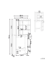 Beliani Waschbeckenunterschrank PENON in Beige - (W) 80 x (H) 165 x (L) 20 cm