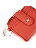 Braun Büffel Joy Kreditkartenetui RFID Schutz Leder 11 cm in coral