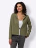 Heine Feinstrickjacke in khaki