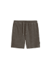 Marc O'Polo Jersey-Shorts loose in Dark Nickle