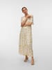 Vero Moda Gesmoktes Kleid in Birch