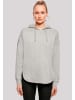 F4NT4STIC Oversized Hoodie Oversize Escape Discover the World Asian Town in grau