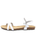 Plakton Riemchensandalette in weiss
