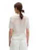 Marc O'Polo Ajour-Strickpolo regular in White Cotton