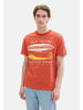 Tom Tailor T-Shirt in orange