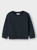 name it 2er-SET Weicher Sweater Rundhals Pullover mit Design Print in Dunkelblau