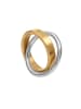 Steel_Art Fingerring Duplex rose goldfarben in Goldfarben