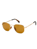 David Beckham Sonnenbrille in Gold