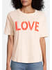 salzhaut Shirt IDSKE Beige-Neon Mandarin