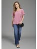 Laura Scott Rüschenbluse in beere