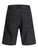 JACK & JONES PLUS Jeans-Shorts in Black Denim
