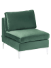 Beliani Sofaelement EVJA in Grün - (W) 65 x (H) 84 x (L) 85 cm