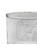 Mr. & Mrs. Panda Tumbler Glas Igel Grillen mit Spruch in Transparent
