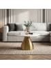 FineBuy Couchtisch in Weiß / Marmor / 60x60x40