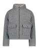 BETTY & CO Casual-Jacke mit aufgesetzten Taschen in Grey Melange