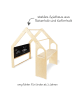 Pinolino 3-tlg. Spielhaus Thilda inkl. Stoffdach mit in brown,motif,white
