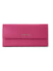 Lazarotti Bologna Leather Geldbörse Leder 19 cm in hot pink