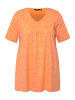 Ulla Popken Shirt in cantaloupe orange