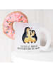 Mr. & Mrs. Panda Kaffeetasse Pinguine Einschlafen mit Spruch in Transparent
