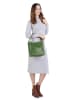 Cluty Handtasche echt Leder in grün