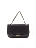 Pompei Donatella Blau Leder Damen Umhänge- Tasche